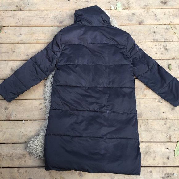 Avec les Filles oversized black puffer parka - size S - Picture 3 of 11